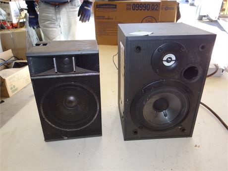 Speakers- Work Good