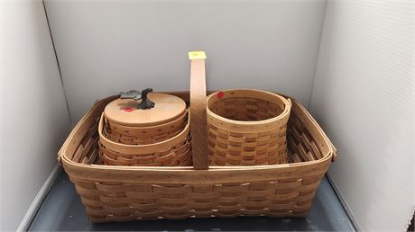 Longaberger & Workshops Baskets & Unmarked Basket