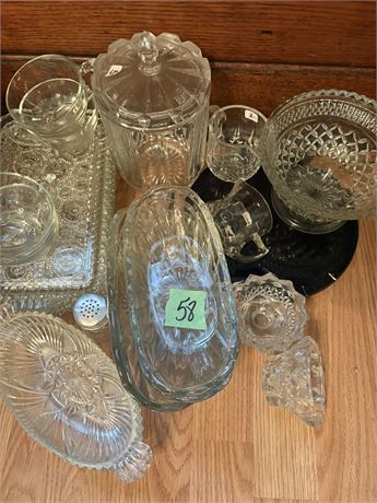 Crystal and Glass Dishes