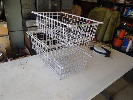 3 Wire Baskets