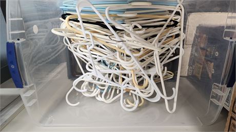 Tote Of Hangers