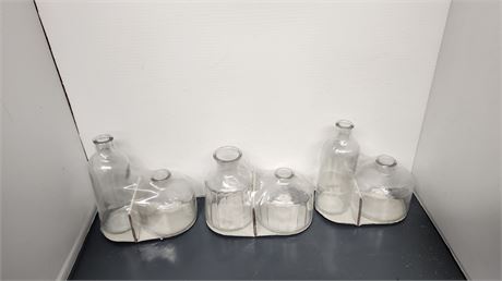 Lot Of Glass Bottles