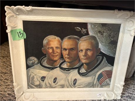 Vintage 1970's Moonshot Astronauts, Apollo 11