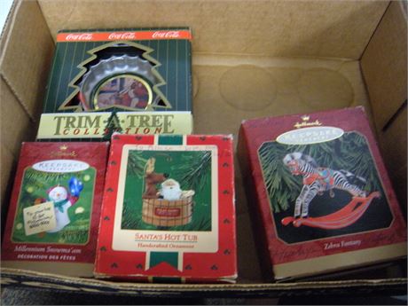 Lot Of Christmas Ornaments