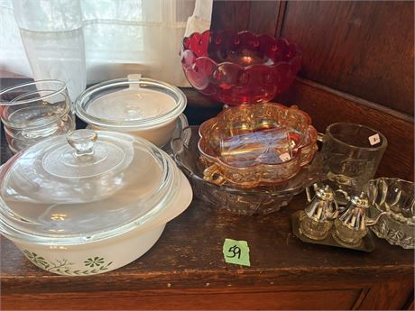 Baking Dishes, Bowls, Salt Pepper