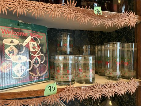 Holiday Glassware