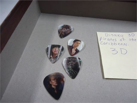Disney Pirates Of The Caribbean 3D Guitar Picks