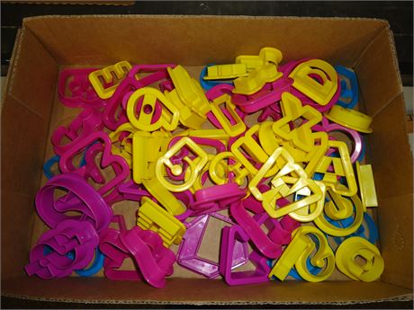 Lot of cookie cutters