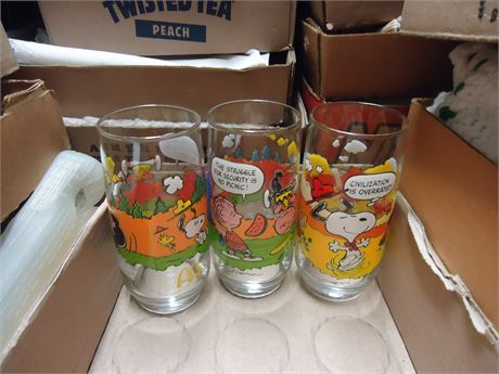 Lot Of Collectible Drinking Glasses