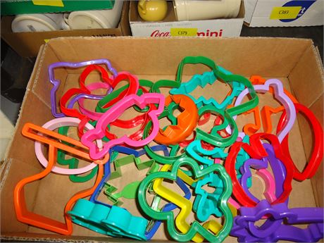 Lot of cookie cutters