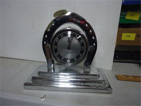 Horse Shoe Good Luck Clock