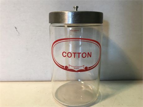 Pyrex Cotton Jar with Lid