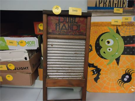 Dubl Handi Vintage Wash Board