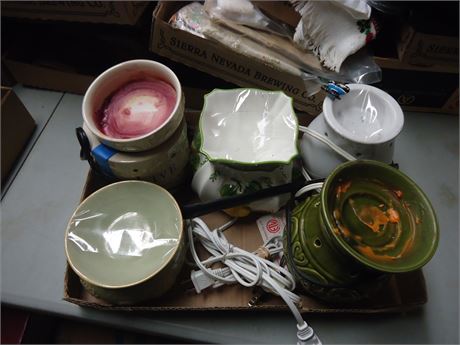 Lot Of Various Wax Burners