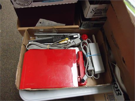 WII Console & Accessories. NOT TESTED
