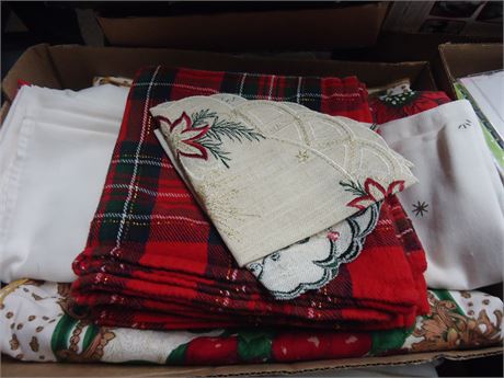 Misc. Christmas Linens