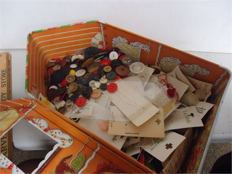 Lot Of Various Buttons