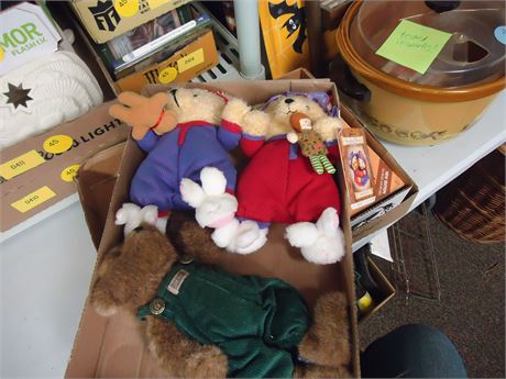 Lot Of Plush Bears