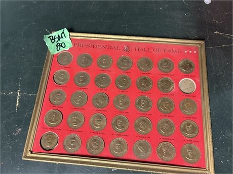 President Hall of Fames Coins