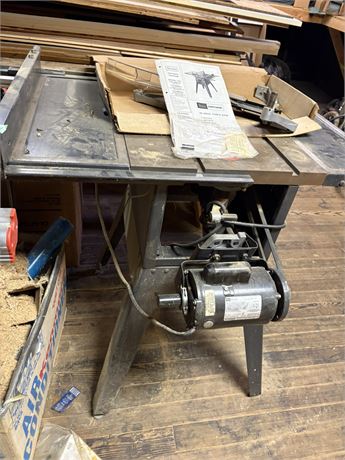 Table Saw (Located Upstairs in Garage- will need help moving!)