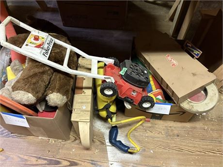 Toys, LOCATED UPSTAIRS GARAGE
