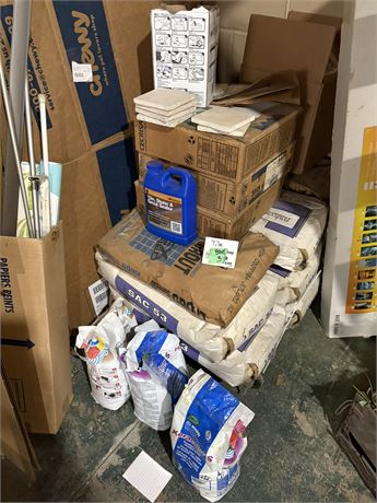 Tile and Grout Lot