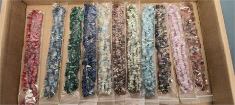 11 Polished Stone Necklaces