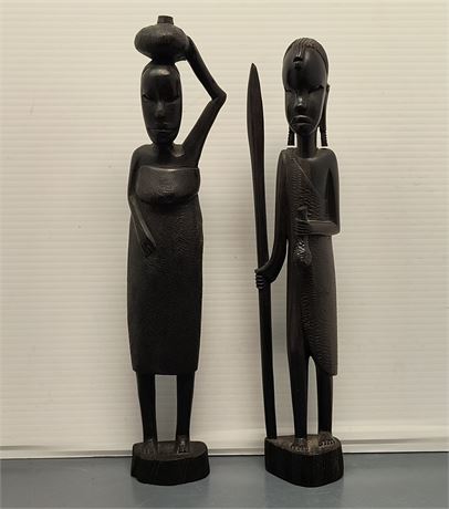 2 West African Statues