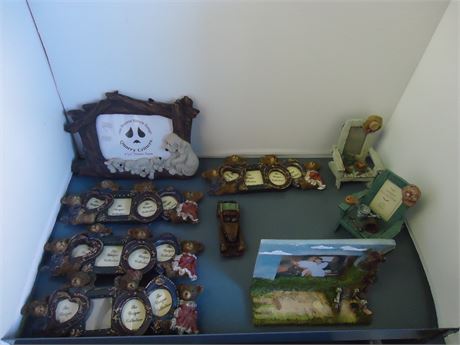 Misc. Picture Frames. Could Have Chips & Cracks. Please Look At Pictures