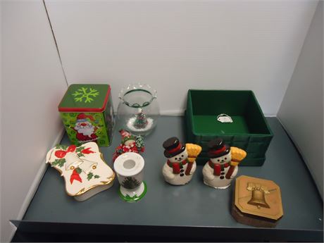 Lot Of Misc. Christmas Items