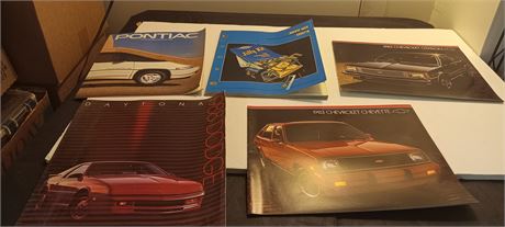 Various Car Books