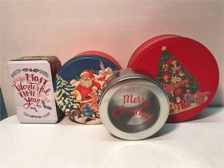 Christmas Tins