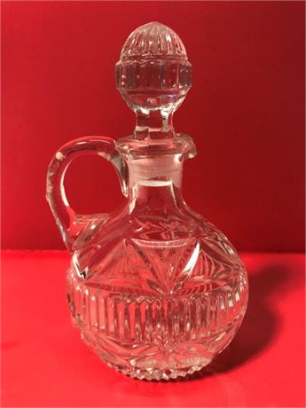 Clear Glass Oil Bottle & Stopper (#2)