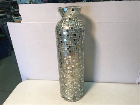 Tall Mosaic Vase