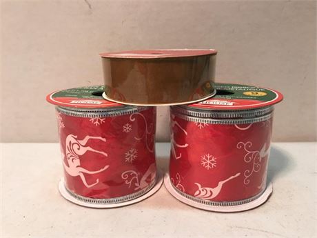 3 New Spools of Ribbon