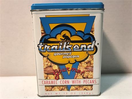 Trail's End Popcorn Tin