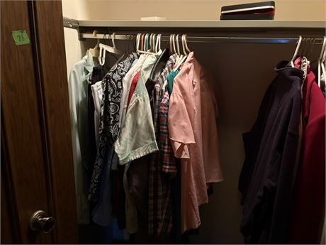 Clothing Closet Lot