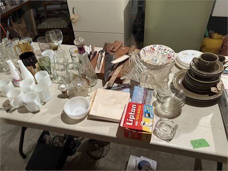Misc. Knives, Dishes