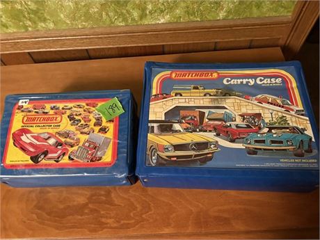 Matchbox Cars and Cases