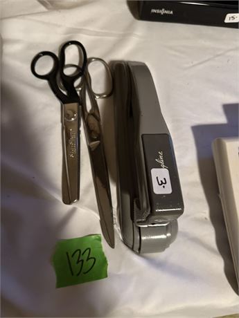 Scissors, Stapler