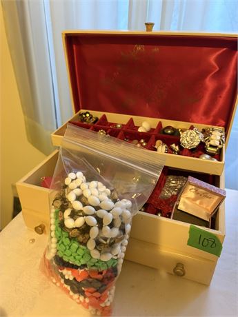 Jewelry Box and Jewelry