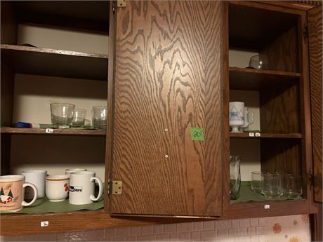 Glassware, Coffee Mugs