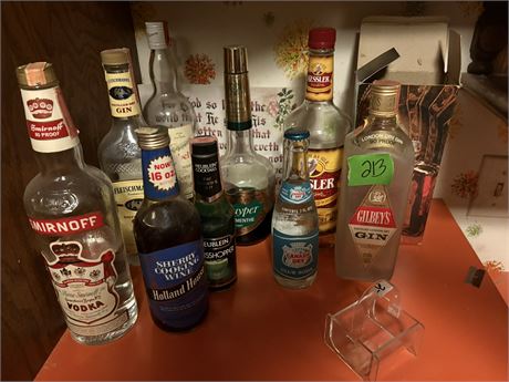 Liquor Bottles