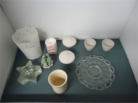 Lot Of Glassware