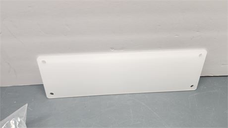 2 Piece Acrylic Shelf Set