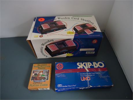 Skip Do Game & Card Shuffler & Mis.
