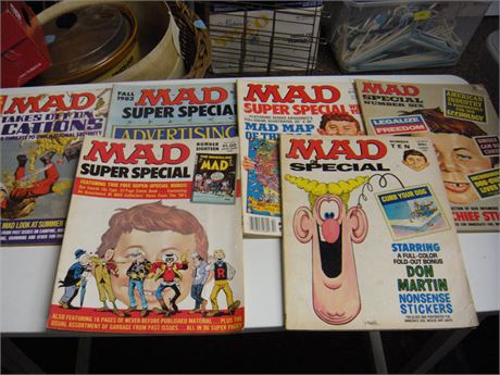 Lot Of Mad Magazines