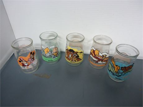 Welch's Collectible Character Jelly Jars