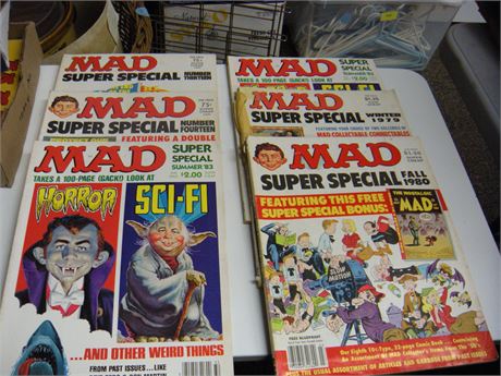 Lot Of Mad Magazines