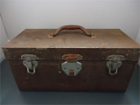 Vintage Metal Toolbox